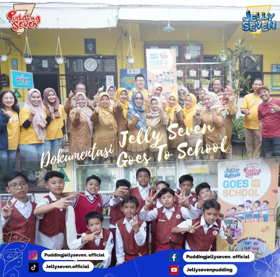 Jelly Seven Goes To School SDN 118 Tanjung Kota Bandung